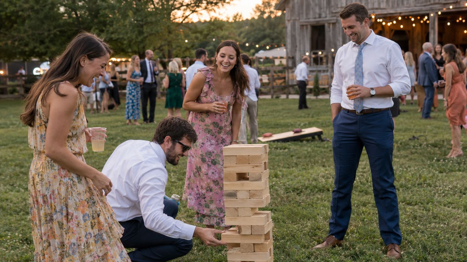 8 Fun Lawn Games You Need for Your Wedding