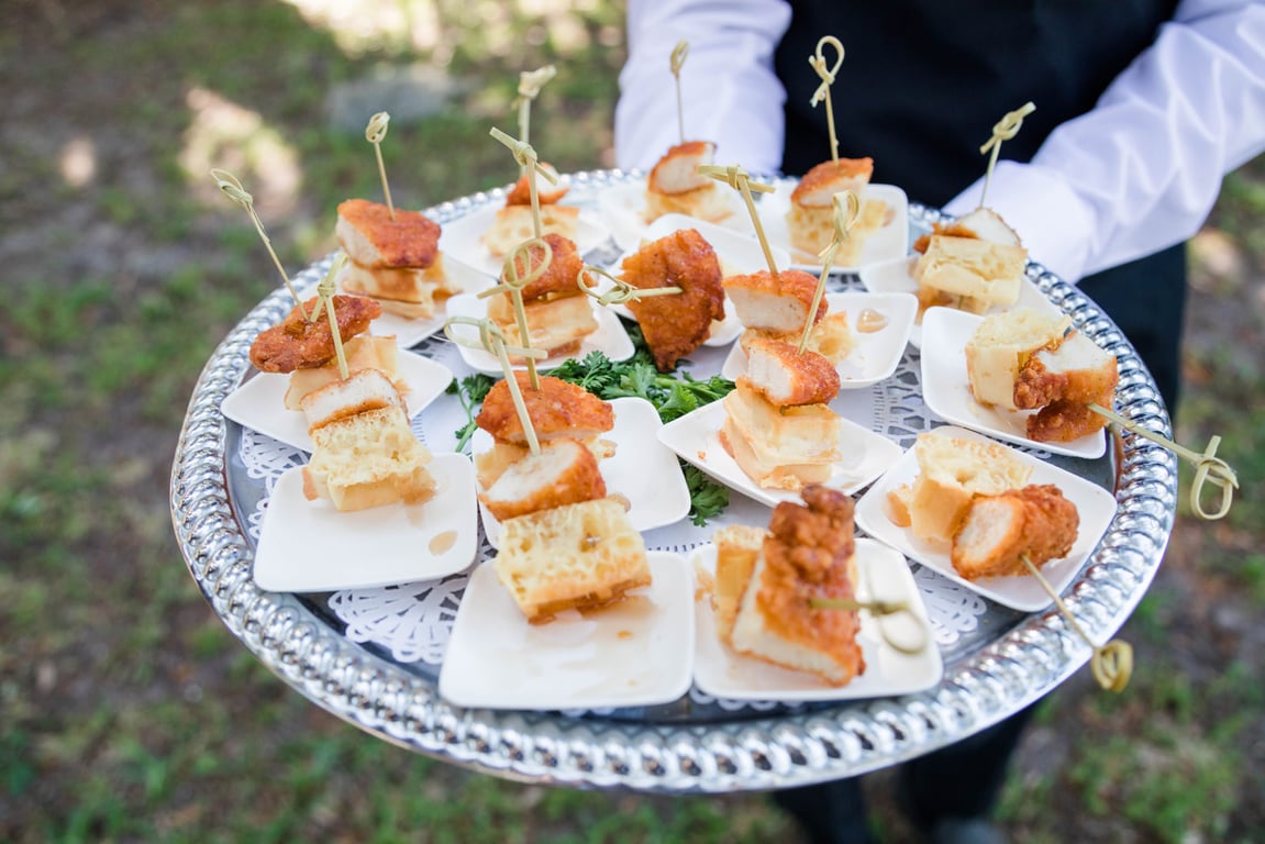 Downtown catering hilton head wedding