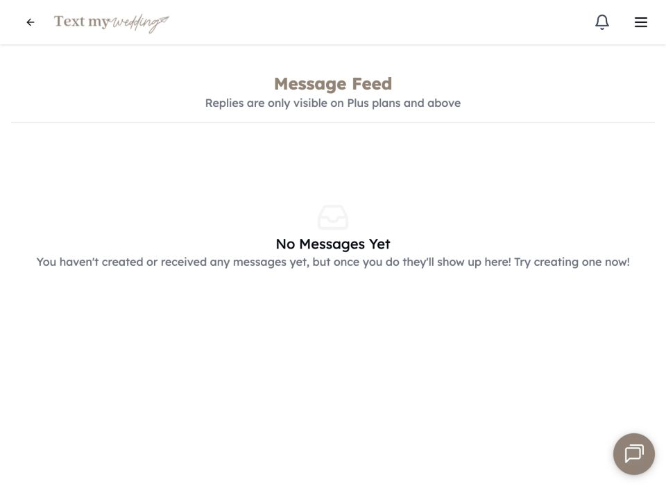 The current Replies page showing Plus-plan access to the shared message feed